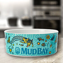 Mud Bay branded food bowl